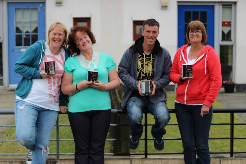 Ayrshire & Arran Learning Site: This is the very first small spark in the community; it supplied the paint for a full block of houses to refurbish their tired and worn out fences. Find more by clicking on the picture.