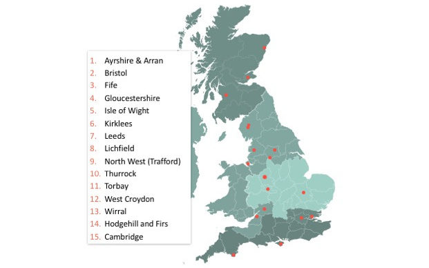 UK Learning Sites leading international interest